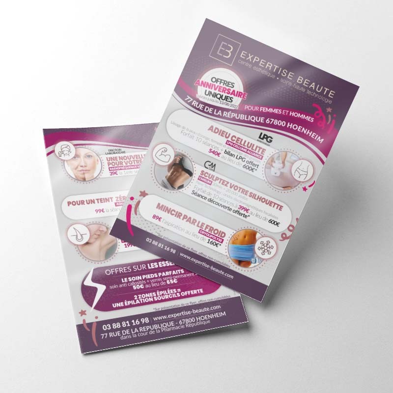 Flyers Pelliculé